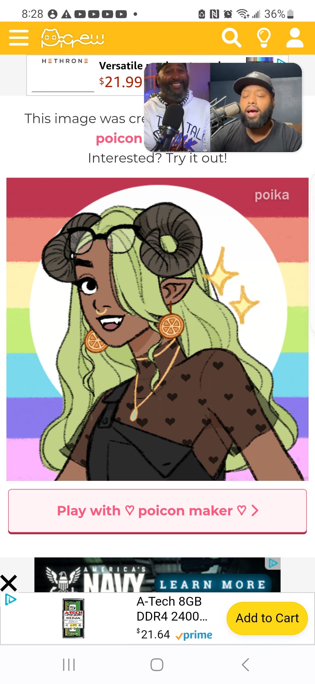 Malika’s Substack logo