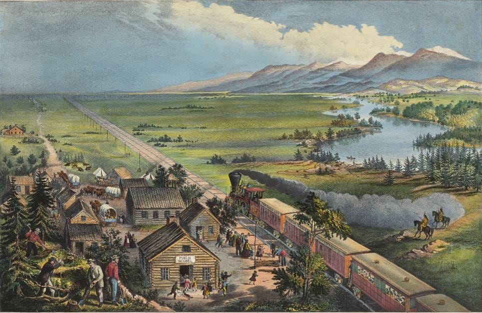 A train passing through a town

AI-generated content may be incorrect.
