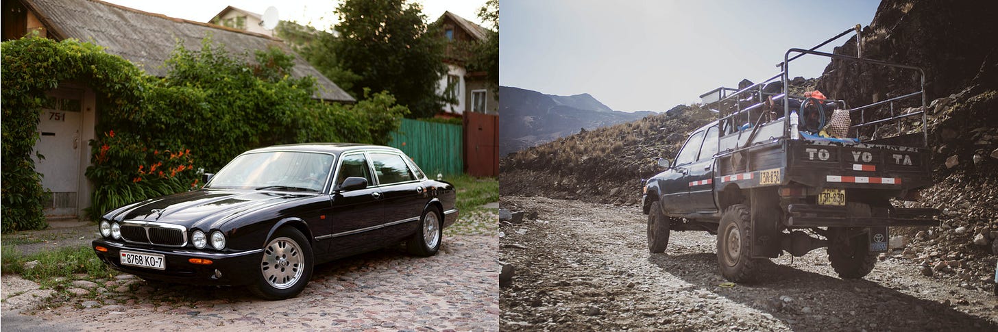 jaguar / hilux