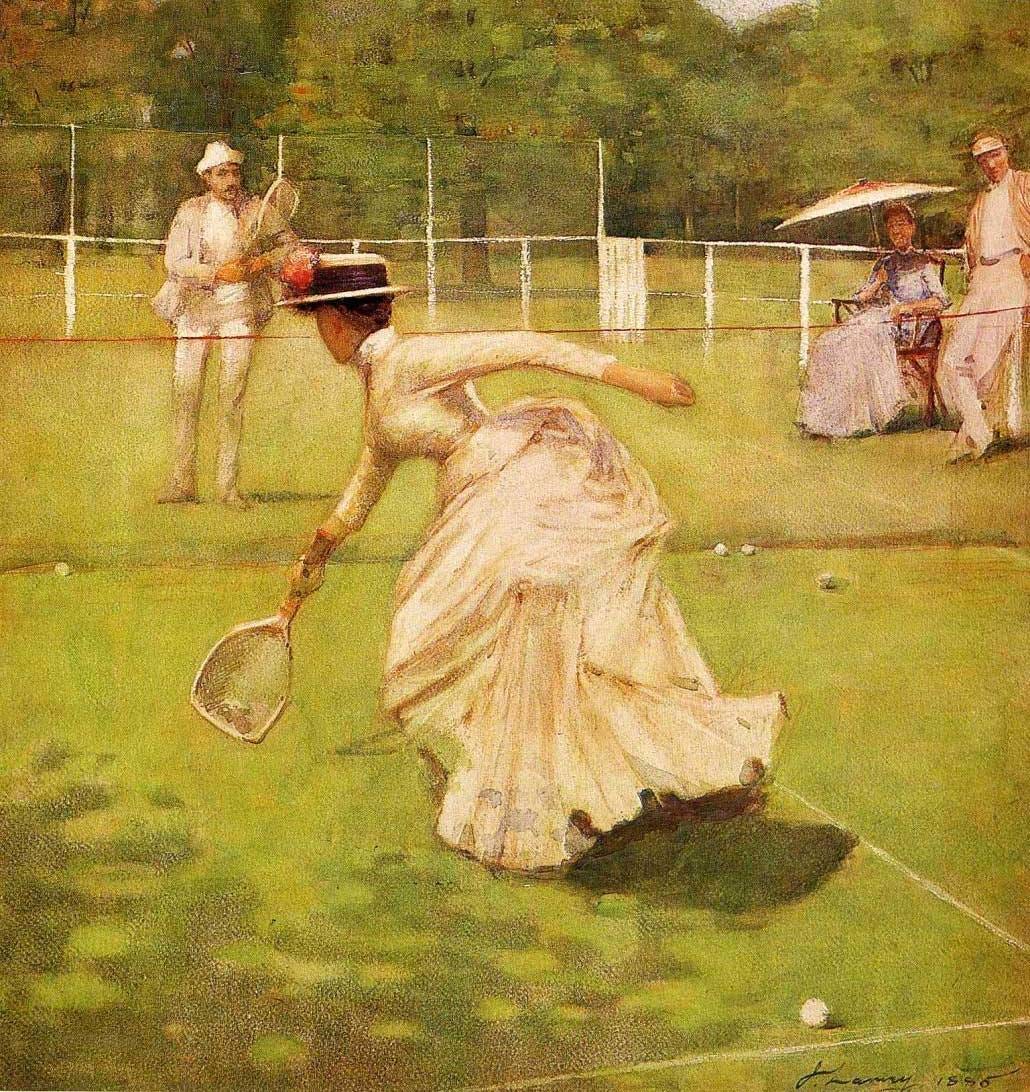 a rally by sir john lavery 1885