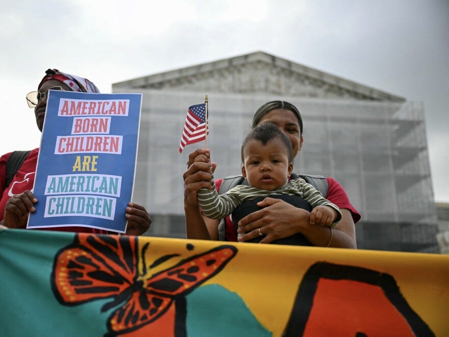 Babies are an afterthought in the birthright citizenship case, advocates say | WLRN Babies are an afterthought in the birthright citizenship case, advocates say | WLRN