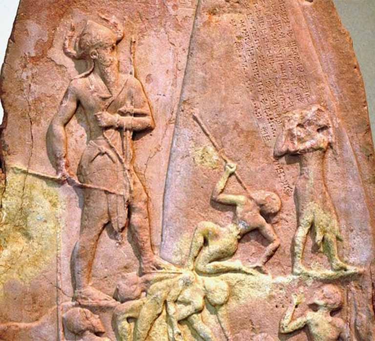 Stele of the Akkadian king Naram-Sin, ruler of the Akkadian Empire. (Public Domain) Stele of the Akkadian king Naram-Sin, ruler of the Akkadian Empire. (Public Domain)