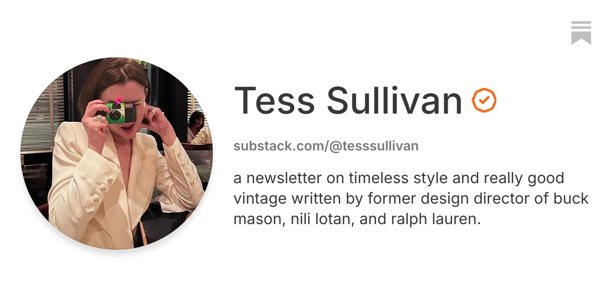 Tess Sullivan | Substack