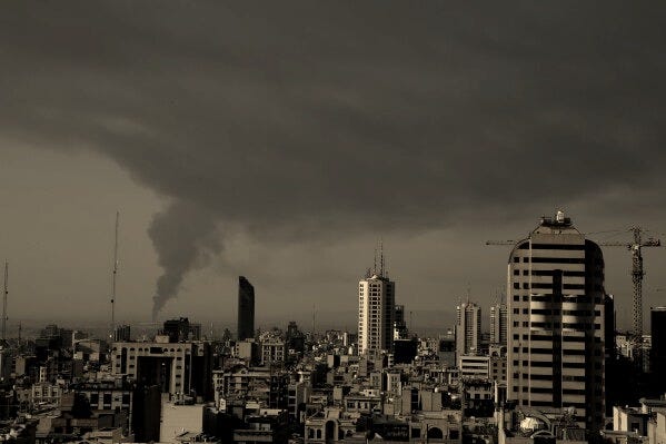 Fear grips Tehran as Israeli bombs fall and communicating grows harder | AP  News