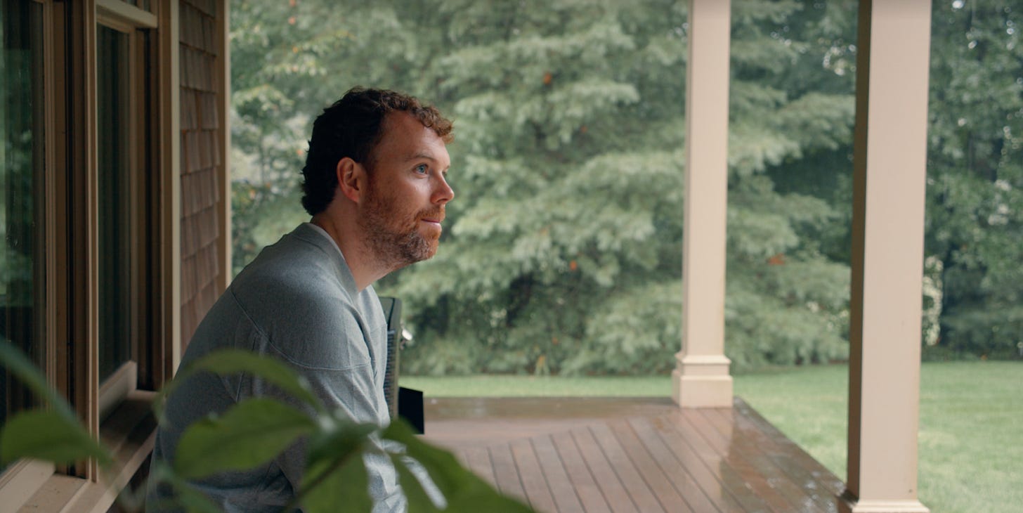 Ida filming Pete Hunt – formerly an engineering manager at Facebook – at his Boston home. Interviews were recorded in Dublin, London, San Diego, San Francisco, Boston and NYC