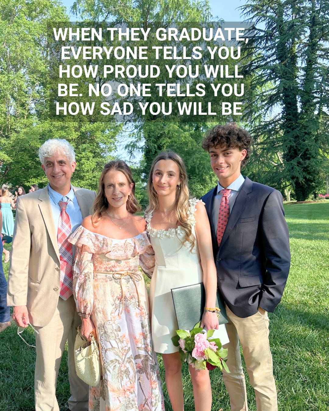 Graduation Season: Midlife Moms Are Not Okay - by Helen B