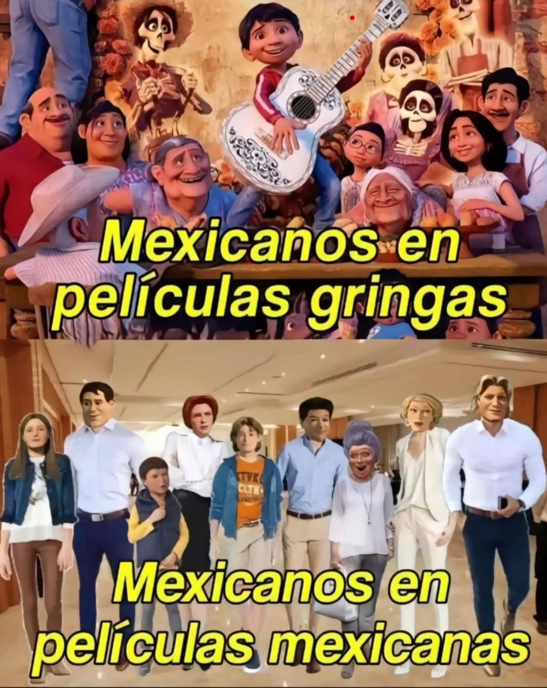 Why are we like this? I've never seen a show where the characters are brown-skinned, they're always blond. We complain about racism in the US and we're the same. : r/mexico Why are we like this? I've never seen a show where the characters are brown-skinned, they're always blond. We complain about racism in the US and we're the same. : r/mexico