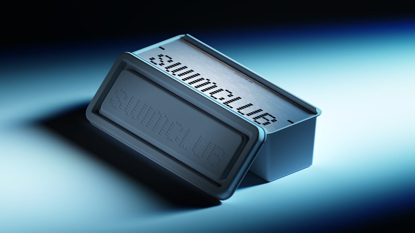 The 3 month supply packaging of SwimClub