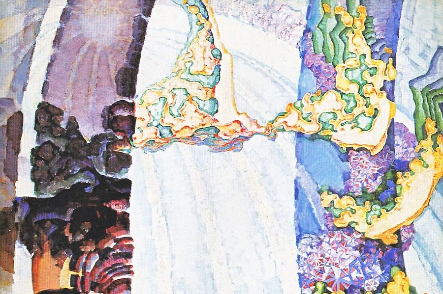 František Kupka - The Yellow Scale - by George Bothamley