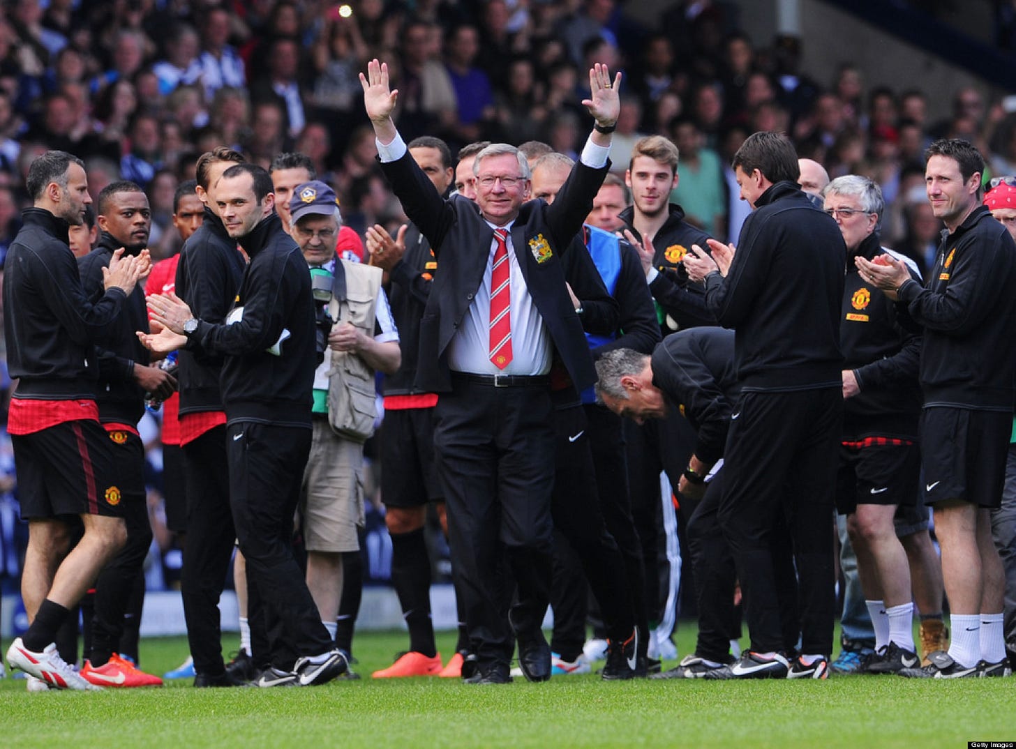 Sir Alex Ferguson's Final Game: Manchester United Draw 5-5 At West Brom ...