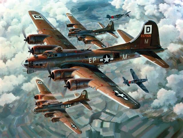 Boeing B-17s Flew Dangerous Daylight Raids Throughout World War II