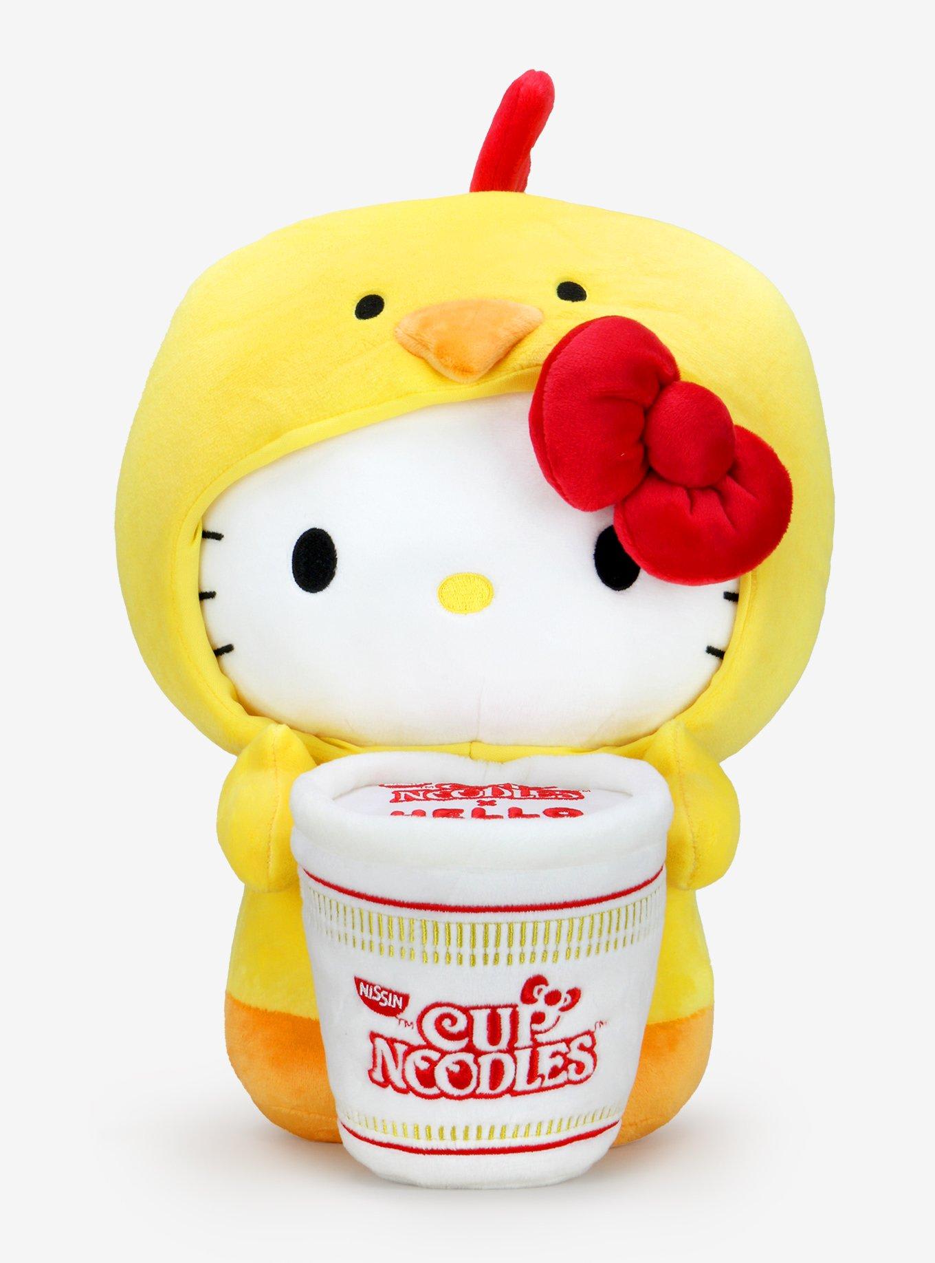 Nissin Cup Noodles X Hello Kitty Chicken Costume Plush | Hot Topic Nissin Cup Noodles X Hello Kitty Chicken Costume Plush | Hot Topic