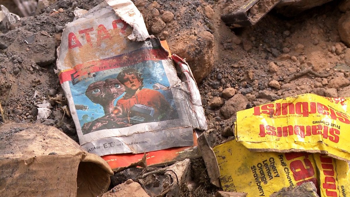 Confirmed: Atari E.T. Cartridges Buried in the Desert Found