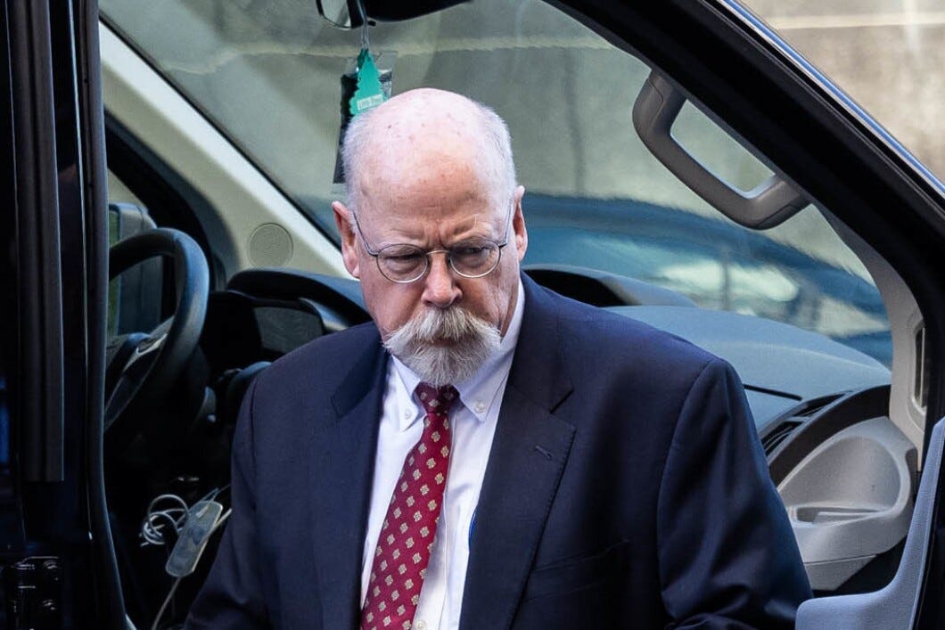 Special counsel John Durham is seen. Special counsel John Durham is seen.