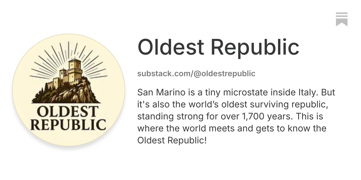 Oldest Republic | Substack