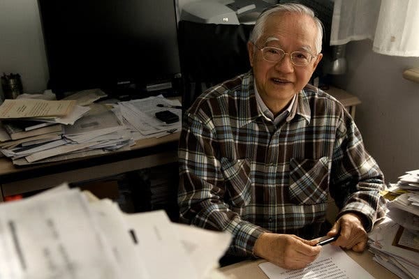 Wu Jinglian, one of China’s most prominent pro-market economists, in 2009. At a forum last month, he voiced worry that China may be stepping back from the free-market, pro-business policies that transformed it into the world’s No. 2 economy.