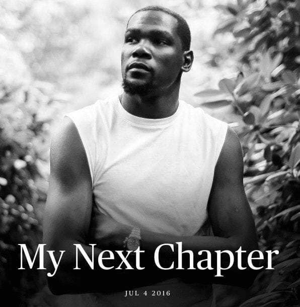 My Next Chapter, by Kevin Durant – JEFF PEARLMAN