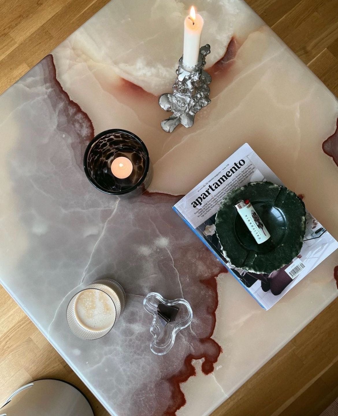 Kate Van Horn (@katevanhorn): "views from above: the coffee table