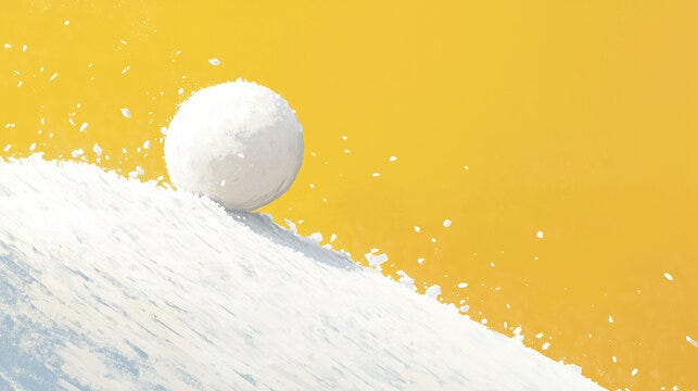 Rolling Snowball" Images – Browse 68 Stock Photos, Vectors, and Video |  Adobe Stock