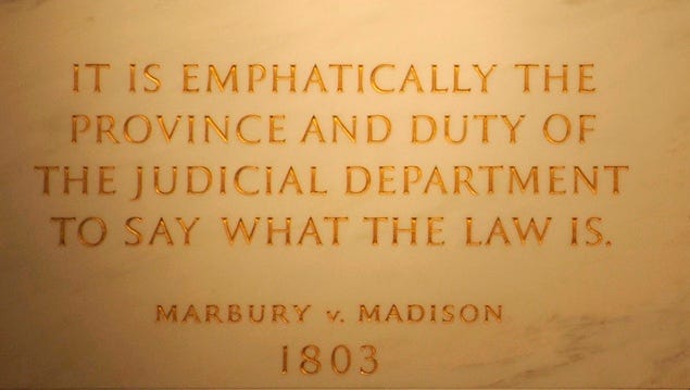 The Bad Guys: Part VI, The Courts