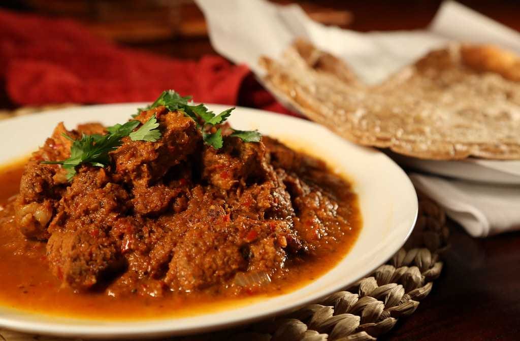 Pork Vindaloo, Street food of goa Pork Vindaloo, Street food of goa