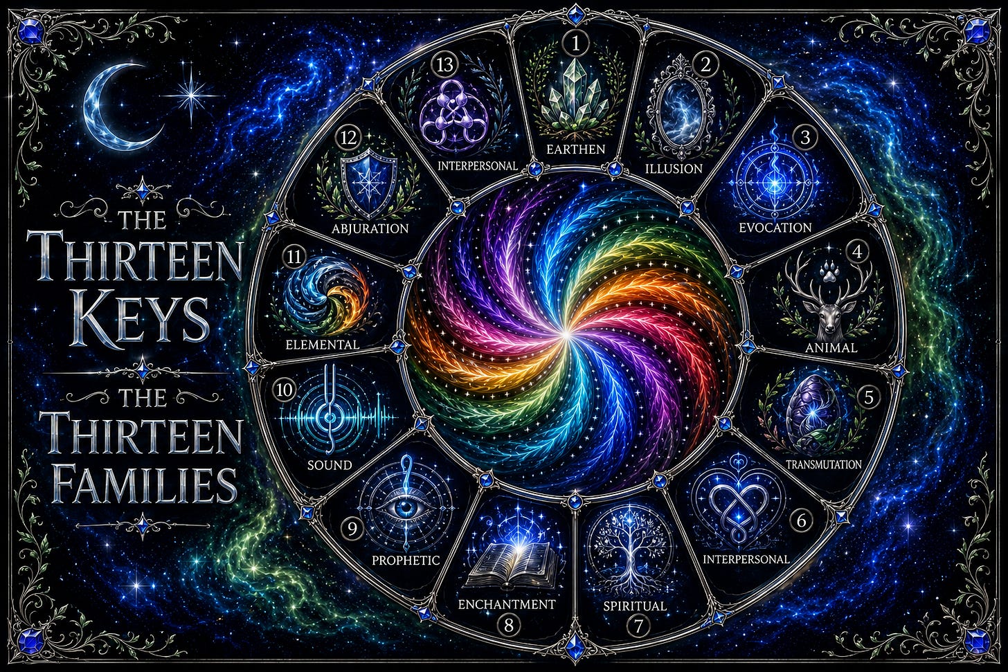 The Thirteen Keys - The Thirteen Families header image