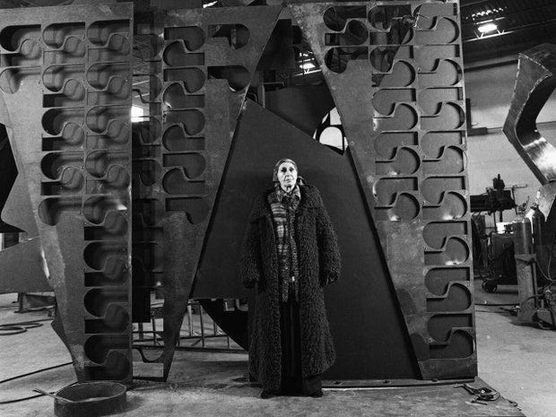 Louise Nevelson, American Artist 