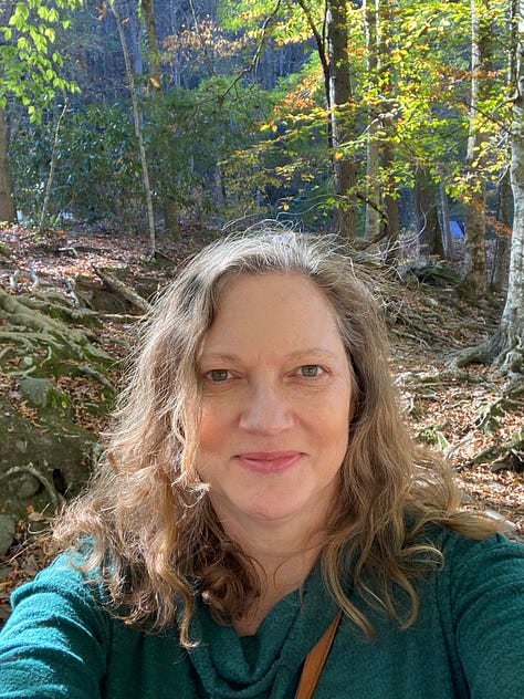 Yesterday at the Little River in the Smoky Mountains
