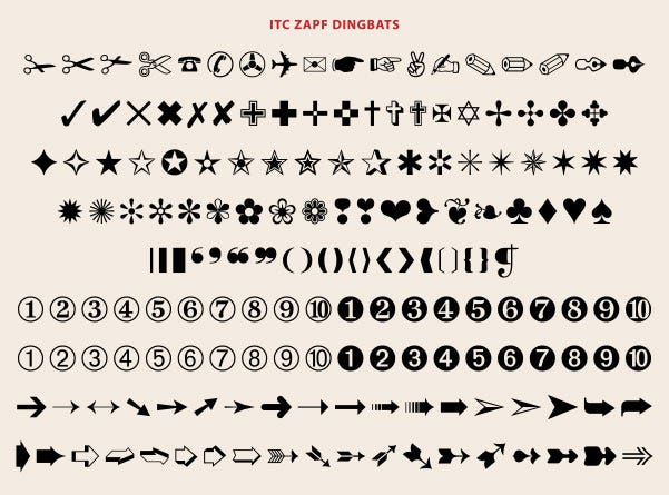 J.Dingbats J.Dingbats