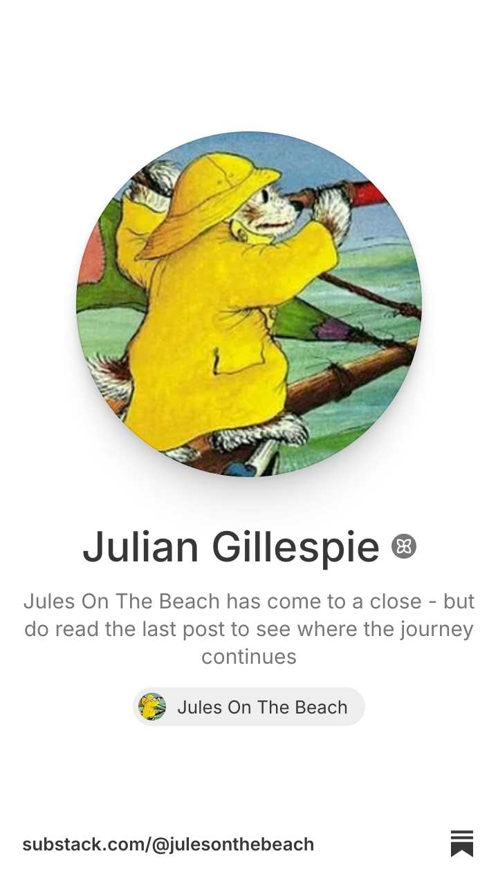 Julian Gillespie | Substack