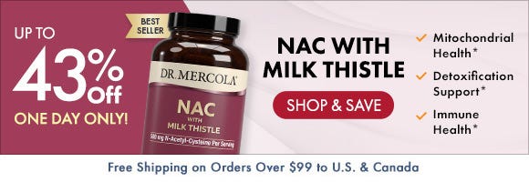 Get up to 43% Off on NAC with Milk Thistle