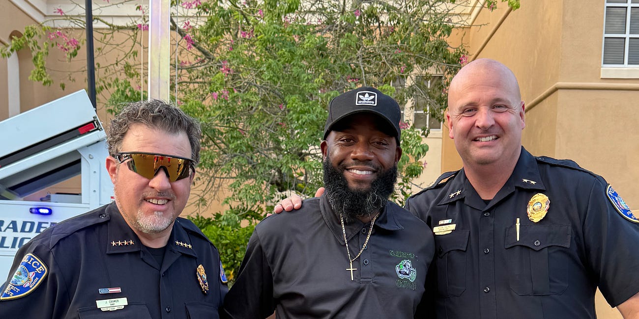 Bradenton’s New Police Chief Josh Cramer Strengthens Community Bonds at National Night Out