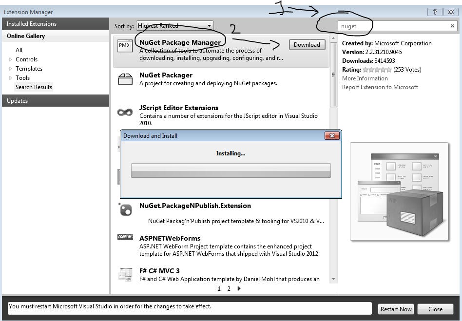 Nuget Package Manager Extensions Manager Nuget Package Manager Extensions Manager
