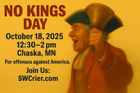 No Kings Day social media images