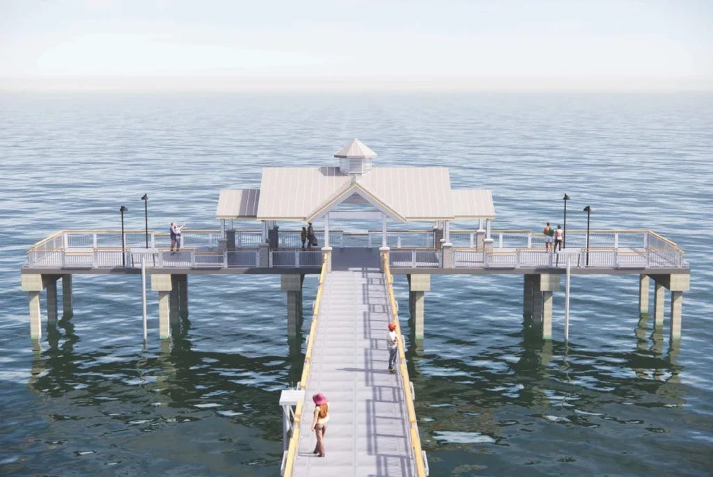 Ian’s Scar Starts Healing: Fort Myers Beach Pier rebuild moves forward after federal permit approval, years after Hurricane Ian. Ian’s Scar Starts Healing: Fort Myers Beach Pier rebuild moves forward after federal permit approval, years after Hurricane Ian.