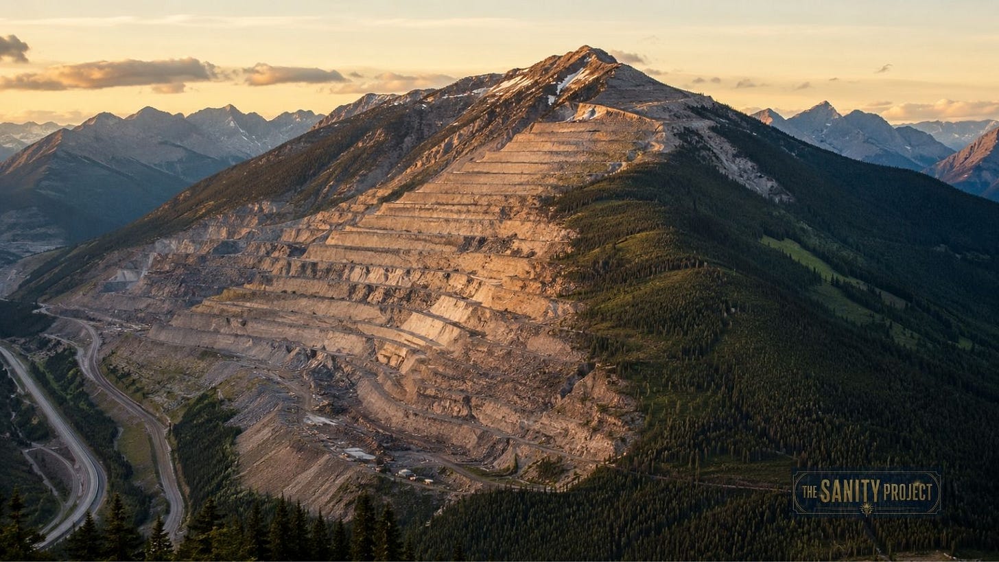 The Grassy Mountain coal project site in Alberta’s Crowsnest Pass. The Grassy Mountain coal project site in Alberta’s Crowsnest Pass.