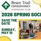 Sydenham Bruce Trail Club Hosts Spring Social and Group Hikes May 10 in Kemble