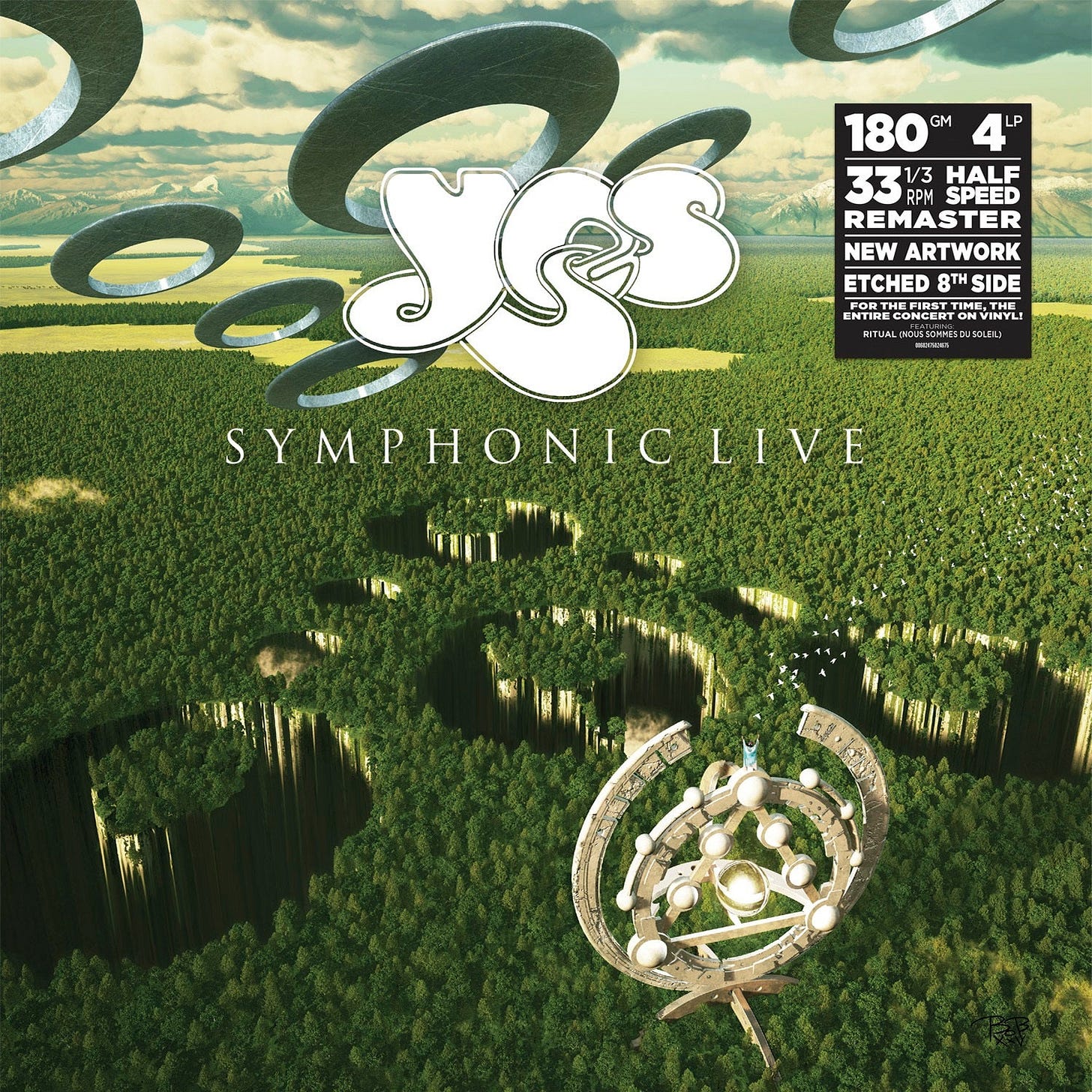 Yes "Symphonic Live" 4xLP Box Set (180g Half-Speed Mastered Vinyl) Yes "Symphonic Live" 4xLP Box Set (180g Half-Speed Mastered Vinyl)