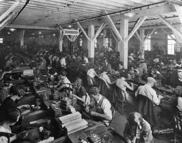 US Social History: Factory Workers 1800s
