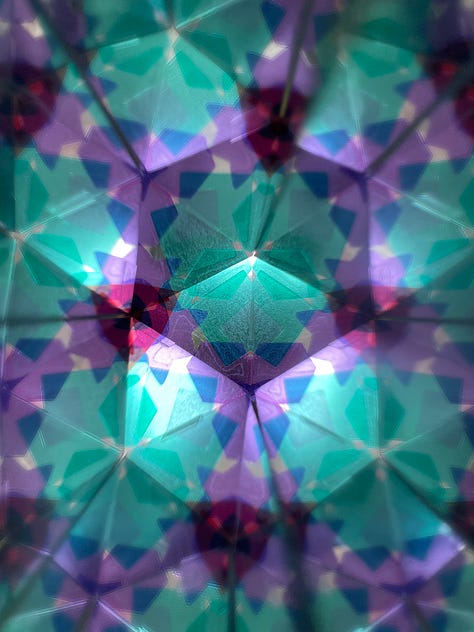 Views through a Kaleidoscope of the disc
