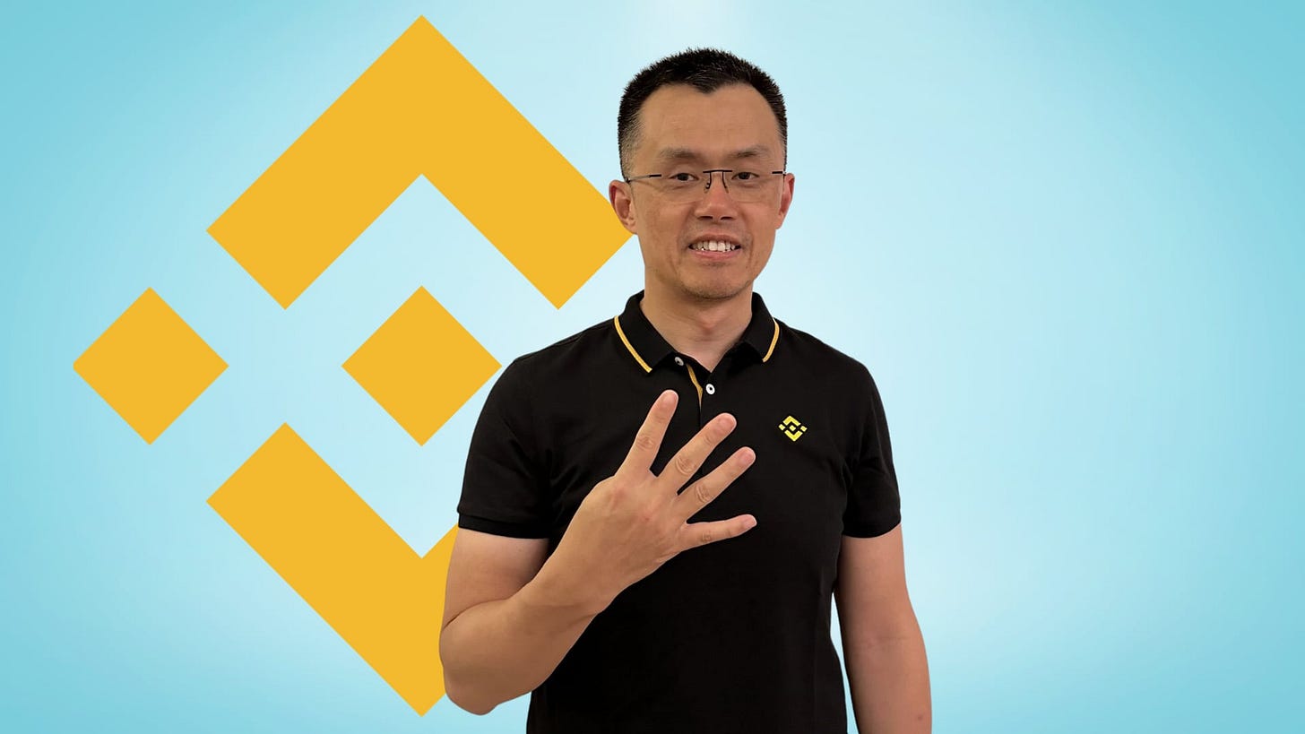 Binance Founder Changpeng 'CZ' Zhao is a Free Man