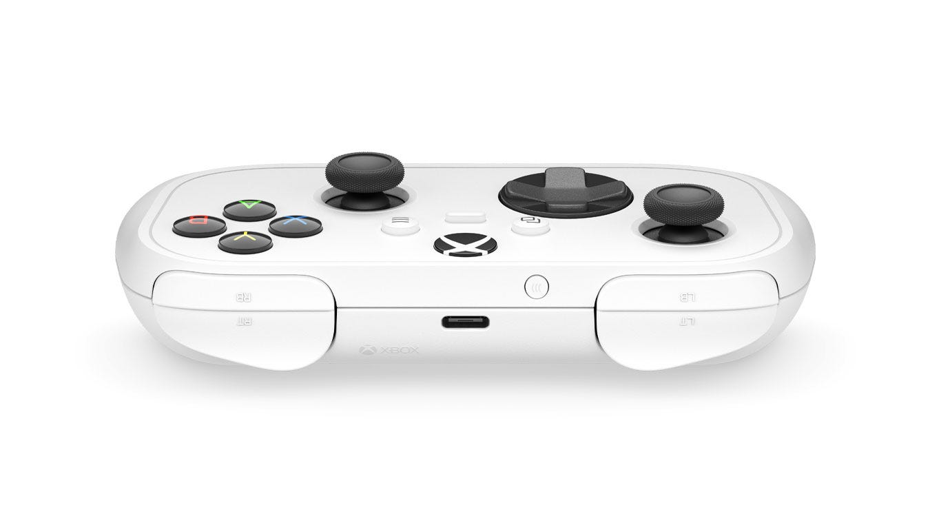 Xbox Nano Controller angled Xbox Nano Controller angled