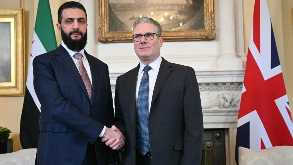 From Idlib to Downing Street: Ahmed al-Sharaa meets the UK's prime minister | Middle East Eye From Idlib to Downing Street: Ahmed al-Sharaa meets the UK's prime minister | Middle East Eye