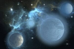 In the search for extraterrestrial life, MIT scientists say a planet’s carbon-lite atmosphere, relative to its neighbors, could be a sure and detectable signal of habitability. Credits:Image: Christine Daniloff, MIT; iStock