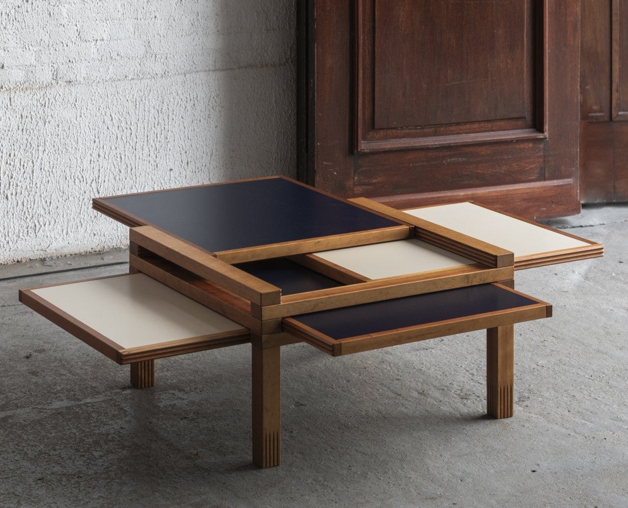 Coffee table 'Hexa' by Bernard Vuarnesson, Italy 1980's