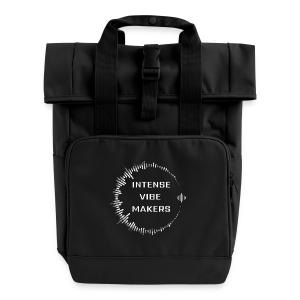 INTENSE VIBE MAKERS STREET TEAM logo by Intensia - white circle with sound waves on black