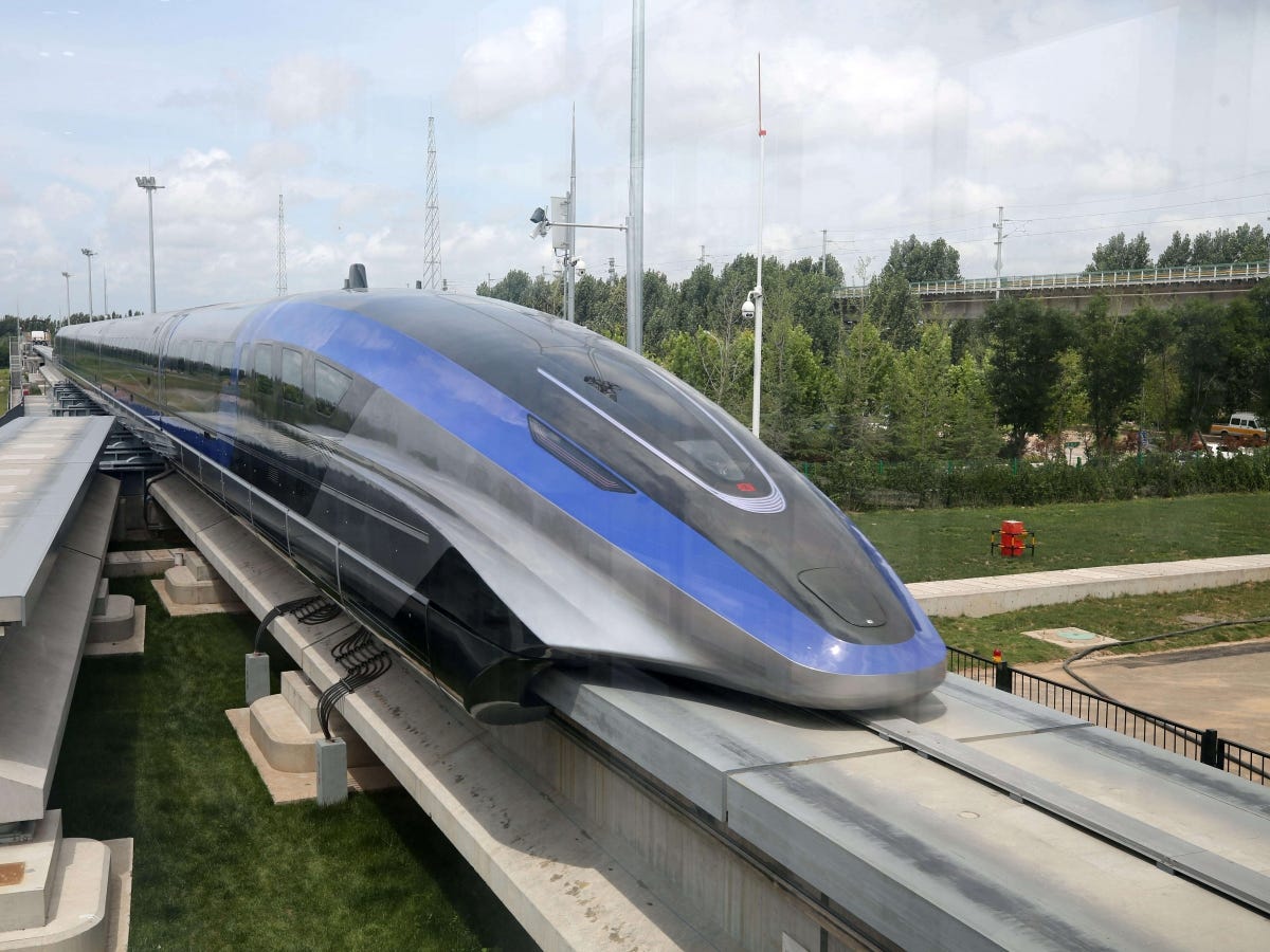 La Chine dévoile un nouveau train ultra-rapide - Sciences et Avenir