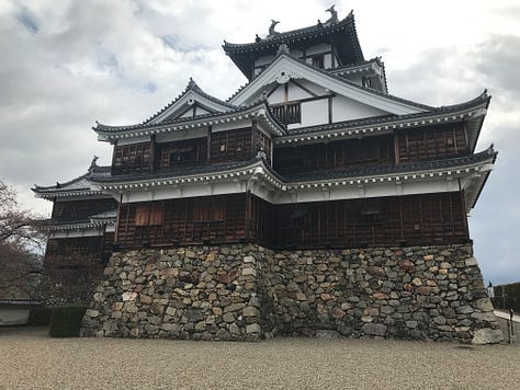 Fukuchiyama Castle and views