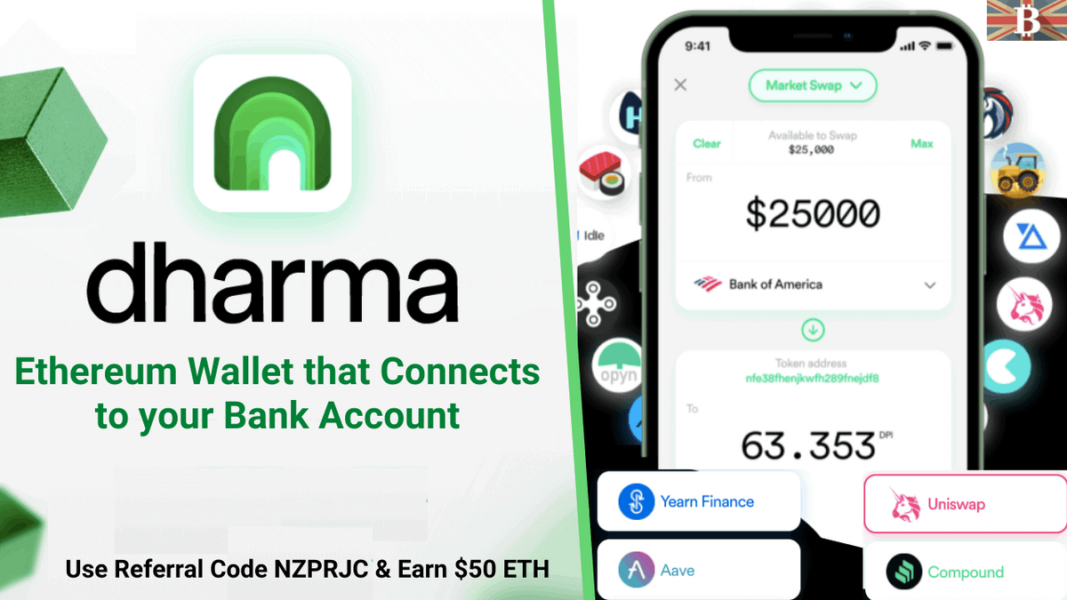 Dharma Wallet Review & Tutorial 2021: Plus Earn $50 ETH Sign-up Bonus