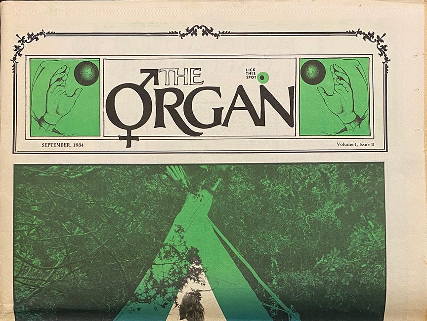 Counterculture Periodicals I: The Organ 